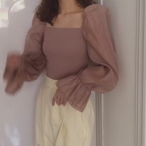 Zara Pink Top
